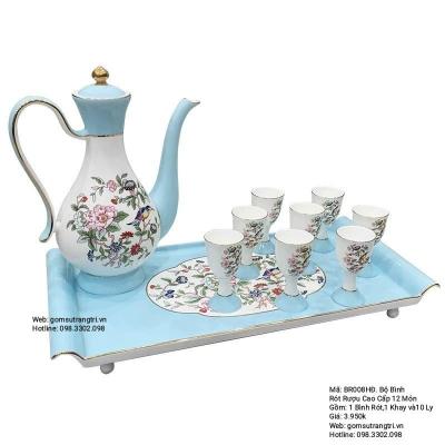 BỘ BÌNH RÓT RƯỢU CAO CẤP 12 MÓN